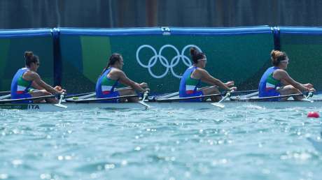 Canottaggio 4 coppia donne Foto Luca Pagliaricci GMT TOK03349 copia