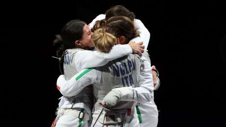 Fioretto a Squadre Femminile  Foto Bisi GMT BISI7273.JPG