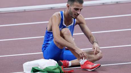 Staffetta 4x100 ITA ORO Foto Luca Pagliaricci GMT _PAG4361 copia