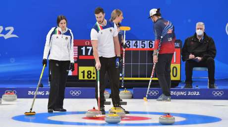azzurri curling vincono match inaugurale contro usa foto mezzelani gmt sport028