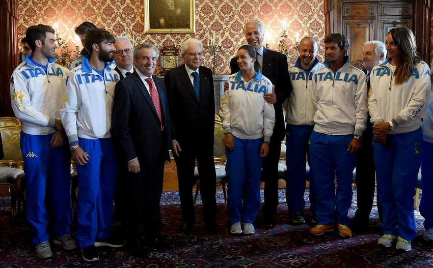 mattarella incontro azzurri