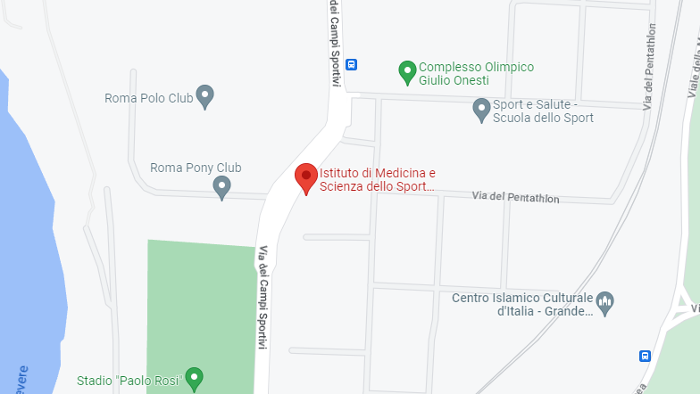 Mappa Scienza dello Sport