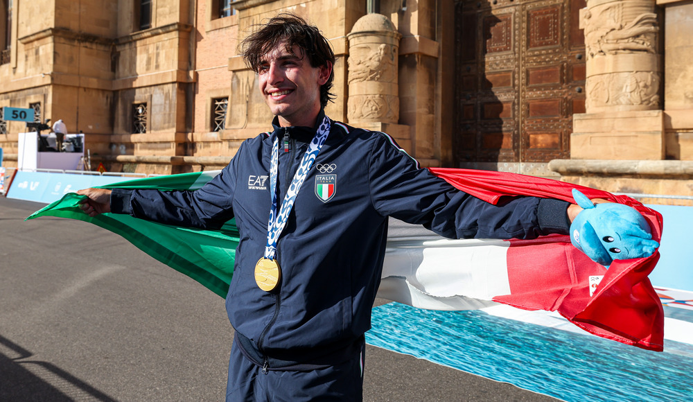 Italia in trionfo anche nella prova in linea maschile: Dati vince l'oro, medaglia di bronzo per Iacomoni