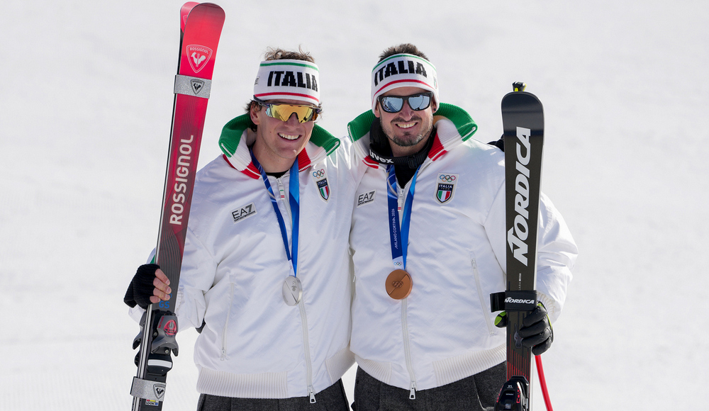 Azzurri da urlo nella discesa olimpica di Bormio: Franzoni conquista l'argento, bronzo per Paris