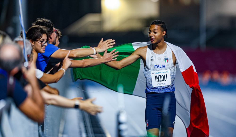 La Nazionale apre con sette medaglie: Inzoli trionfa nel lungo, doppietta Frattini-Fina nel giavellotto