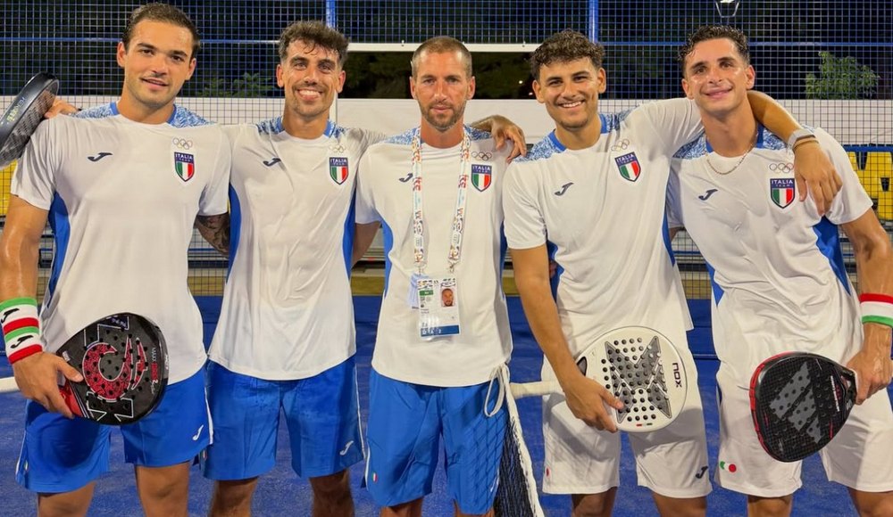 Padel: derby in semifinale nel torneo maschile. Squadre del tiro con l'arco alle sfide per il bronzo