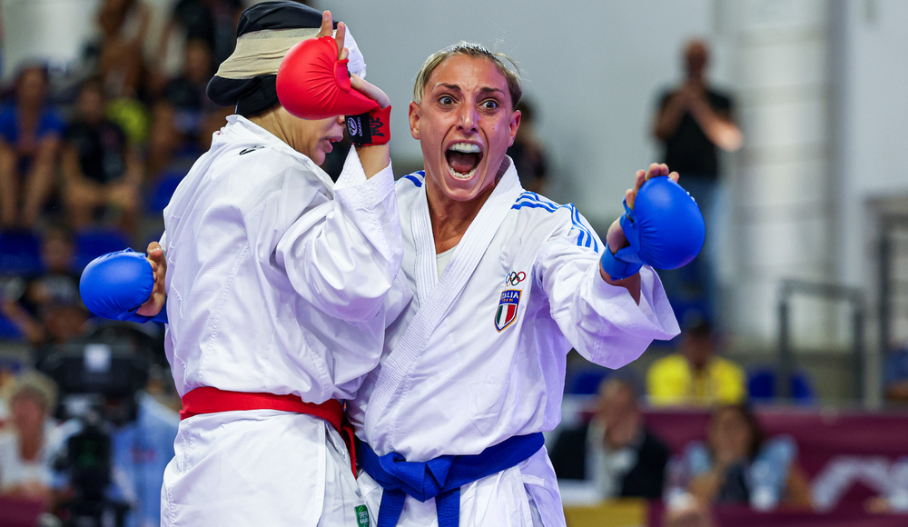 Altre tre medaglie per l'Italia Team nel kumite: Semeraro d'argento, bronzi per Mangiacapra e De Vivo