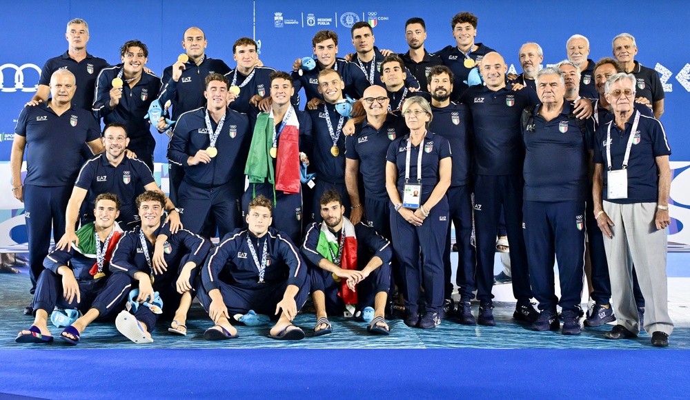 Il Settebello conquista l'oro dopo 33 anni: Montenegro battuto 18-14 nella finale di Taranto 2026