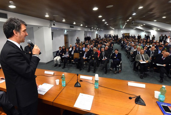 CONI SERVIZI: Workshop on sporting venues discusses new law and projects with the Lega Pro