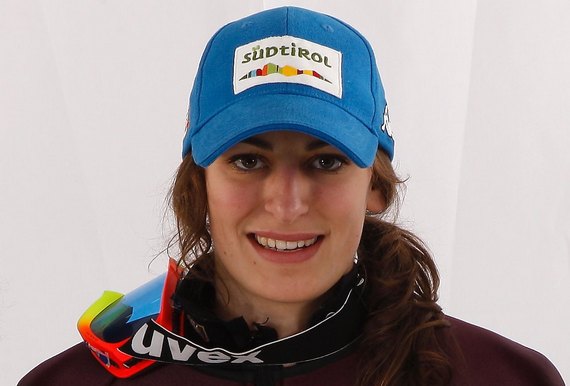 Evelyn Insam 5th in the ski jump. 8th place for  Oberhofer in the 10 km biathlon