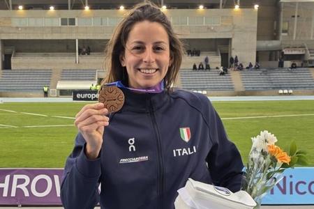 Coppa Europa di lanci: terza piazza per Paola Padovan nel giavellotto a Nicosia