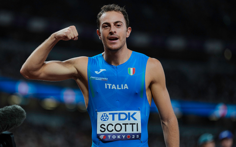 Mondiali, 44.45 di Scotti in batteria: ritoccato il primato italiano dei 400 metri