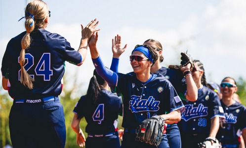 Softball: delineato il cammino delle azzurre a Praga nel round robin dei Mondiali