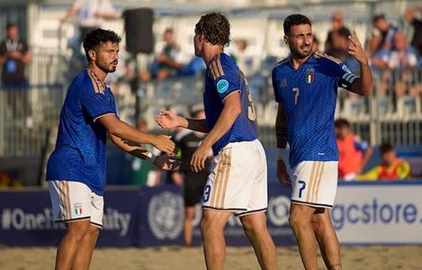 Beach soccer, Europei: argento per gli azzurri, è 5-2 per la Spagna nella finale