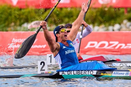 Canoa velocità, Mondiali: Di Liberto conquista l'oro a Poznan nel K1 200 metri