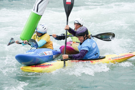 Slalom: Horn e De Gennaro ai piedi del podio agli Europei di Tacen nel kayak cross