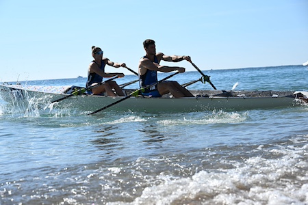 Coastal rowing, Mondiali di beach sprint: Cesarini e Ceccarino out ai quarti del doppio misto