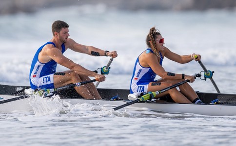Coastal rowing, beach sprint: Italia fuori agli ottavi nel doppio misto ai Mondiali