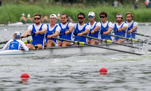 Amsterdam: la Nazionale archivia i Mondiali con il sesto posto dell'otto maschile