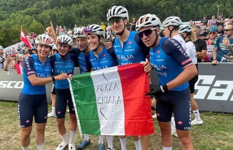 Mondiali di mountain bike in Val di Sole: l'Italia ritorna sul trono iridato nel team relay