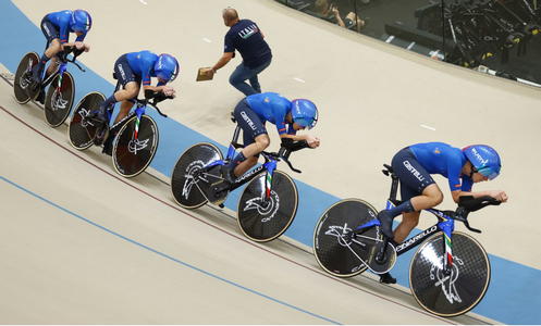 Pista, Mondiali: azzurre prime nelle qualifiche dell'inseguimento in Cile
