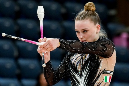 Ritmica, Europei: Dragas e Raffaeli in top-10 nella finale dell'all-around a Varna
