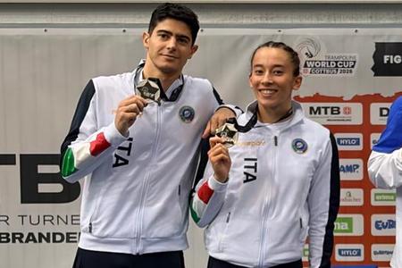 Trampolino elastico: Italia seconda nel misto della Coppa del Mondo a Cottbus