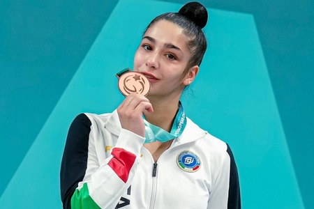 Europei di ritmica: Raffaeli termina la finale al cerchio con un bronzo a Varna