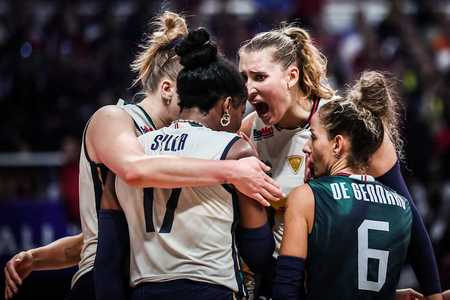 Nations League: le azzurre domano in cinque set la Turchia e salgono a 11 successi