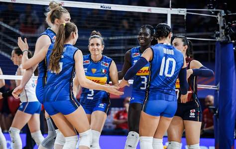 Nations League, le azzurre salgono a cinque vittorie: superata la Serbia al tie-break