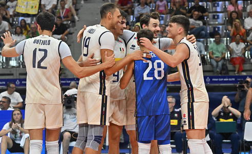 Fipav Cup Men Elite: l'Italia batte 3-1 i Paesi Bassi e saluta Torino con la terza vittoria