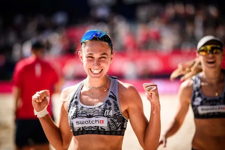 Beach volley: seconda vittoria consecutiva nell'Elite 16 di Gstaad per Gottardi e Orsi Toth