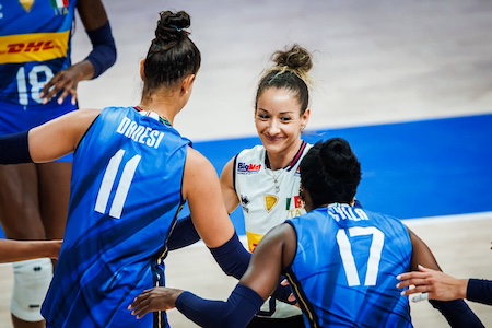 Nations League: la Nazionale femminile travolge il Belgio ad Apeldoorn e si qualifica alle Finals 