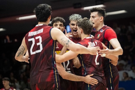Nations League, secondo squillo per gli azzurri in Canada: sconfitta la Turchia 3-0