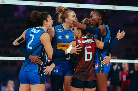 Nations League: le azzurre piegano 3-0 gli USA e volano in semifinale a Lodz