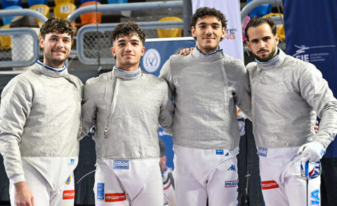 Coppa del Mondo di sciabola: Italia maschile sesta al Cairo nella gara a squadre