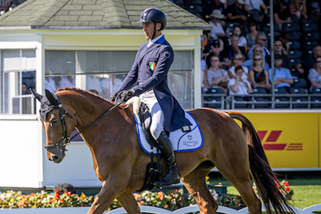 Mondiali di Aachen: l'Italia termina in 13ª piazza dopo il primo round di dressage