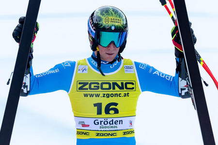 Wengen: Franzoni primo anche nel secondo test cronometrato di Coppa del Mondo