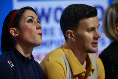 Figura: quarta piazza per Guignard e Fabbri nella danza del Grand Prix de France