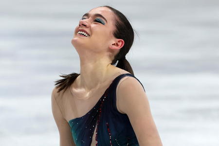 Figura: Lara Naki Gutmann settima al termine del corto dei Mondiali di Praga