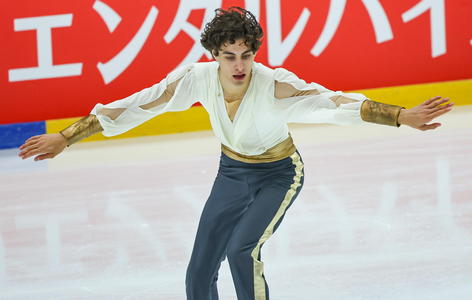 Figura, Grand Prix: sesta piazza per Nikolaj Memola nel singolo a Skate Canada