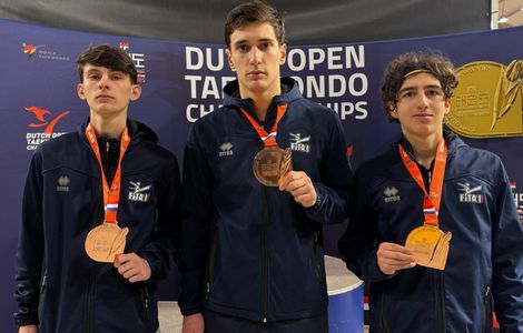 Dutch Open: la Nazionale ottiene il tris di podi nel weekend di prove di Eindhoven