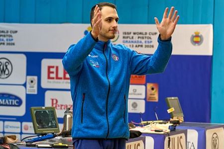 Coppa del Mondo: Maldini è quarto all'opening di Granada nella pistola 10 metri