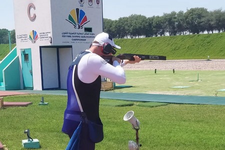 Trap, preolimpico di Doha: azzurri in vetta nella prova maschile dopo 100 piattelli di qualifica