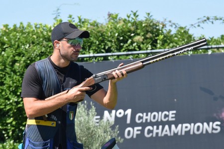 Skeet, preolimpico: i risultati degli azzurri a Doha al termine dei primi 50 piattelli di qualifica