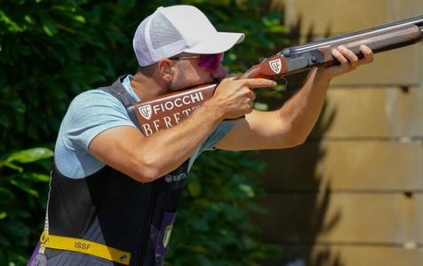 Skeet, conclusi i primi 50 piattelli ai Mondiali ad Atene: i punteggi degli azzurri