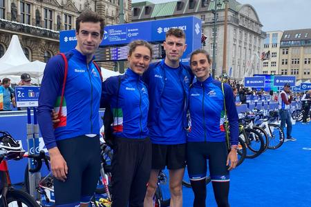 Staffetta mista, Mondiali: 15° posto per il quartetto azzurro nella prova di Amburgo