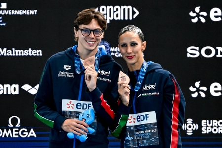 Parigi: medaglia di bronzo per Pelati e Ruggiero nel duo libero misto degli Europei